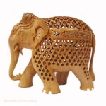 Jali pattern Elephant Idol