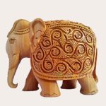 Carving Elephant figurine