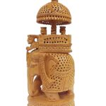 Ambabari Elephant with umbrella design