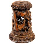 Wooden Engraved Show piece