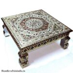 Floral Designed Chowki Big